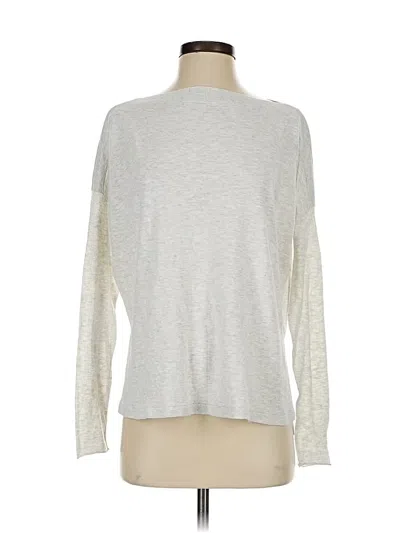 Pre-owned Vince Cardigan Sweater In Silver