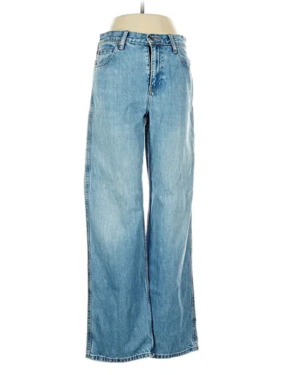 Pre-owned Uniqlo Jeans In Blue