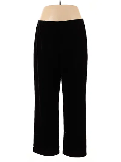 Pre-owned Chico's Casual Pants In Black