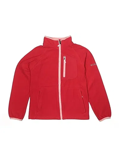 Pre-owned Columbia Kids' Jacket In Pink