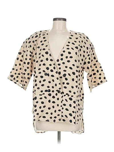 Terez Short Sleeve Blouse In White