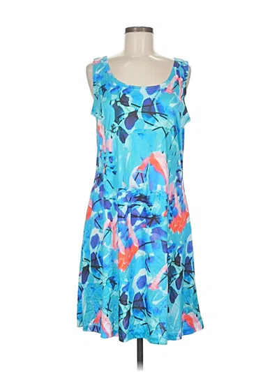 Pre-owned Tango Mango Casual Dress In Blue