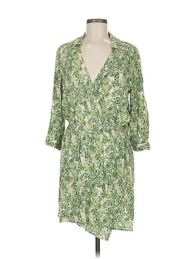 Pre-owned Cabi Casual Dress In Green