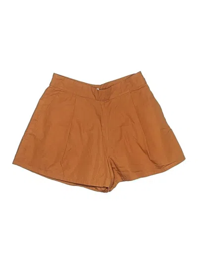 Pre-owned Weworewhat Shorts In Brown