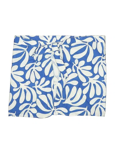 Pre-owned Solid & Striped Swimsuit Bottoms In Blue