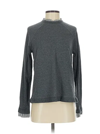 Pre-owned Carolina Belle Turtleneck Sweater In Gray