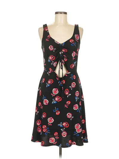 Pre-owned Express Casual Dress In Black