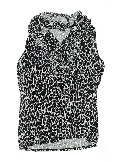 Pre-owned Milano Kids' Sleeveless T-shirt In Silver