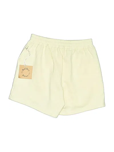 Bailey Rose Athletic Shorts In Yellow