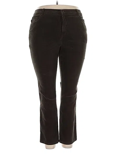 Pre-owned Gloria Vanderbilt Casual Pants In Brown