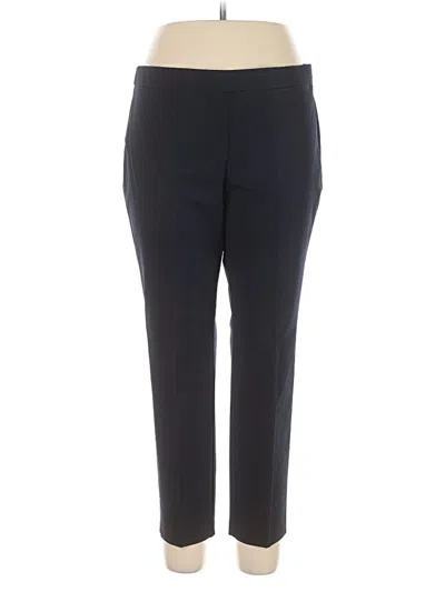 Pre-owned Jjill Dress Pants In Black