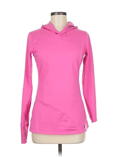 Pre-owned Under Armour Pullover Hoodie In Pink