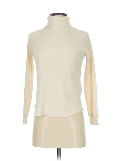 Pre-owned Everlane Turtleneck Sweater In White