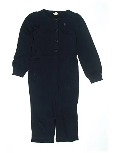 Pre-owned Crewcuts Kids' Dress In Black