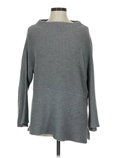 Pre-owned Vince Camuto Pullover Sweater In Gray