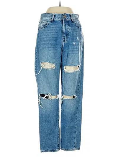 Pre-owned Forever 21 Jeans In Blue