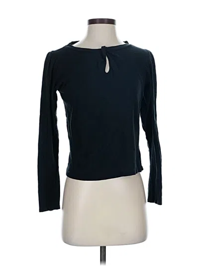 Pre-owned Joe's Jeans Long Sleeve T-shirt In Black