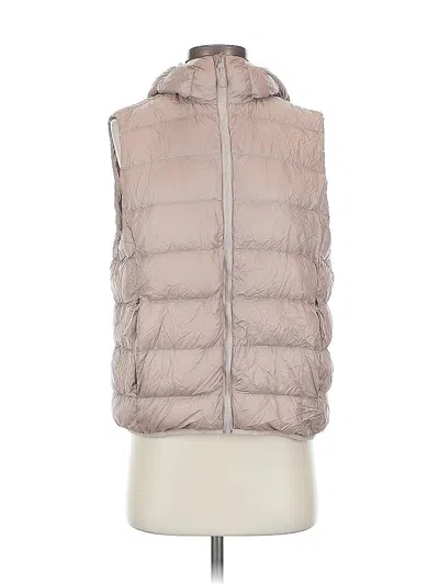 Pre-owned Tnaction Vest In Pink