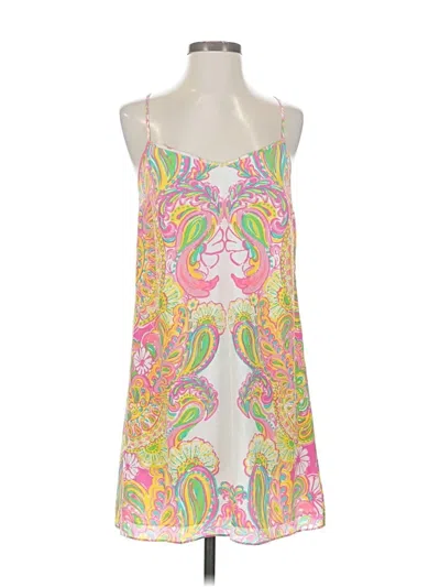 Pre-owned Lilly Pulitzer Cocktail Dress In White