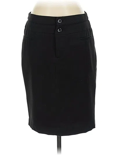 Pre-owned Romy Formal Skirt In Black
