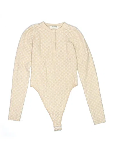 Pre-owned 4th & Reckless Bodysuit In White