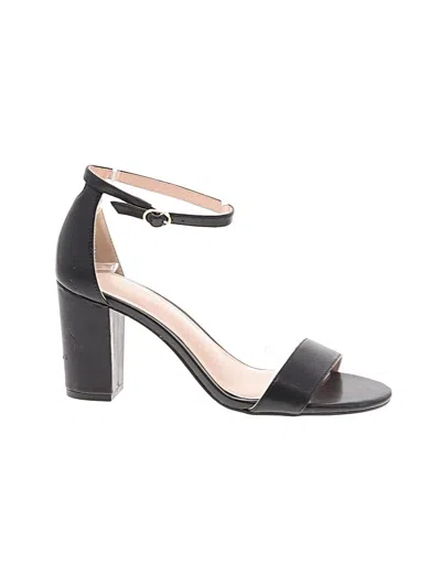 Pre-owned Kelly & Katie Sandals In Black