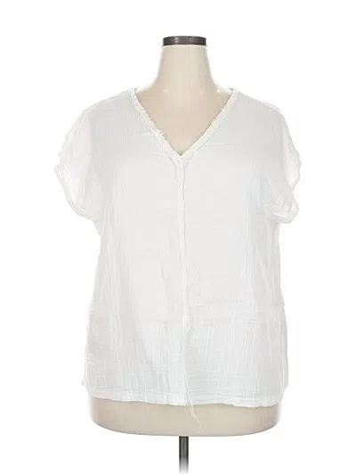 Pre-owned Wonderly Short Sleeve T-shirt In White