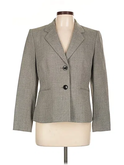 Pre-owned Kasper Blazer Jacket In Gray
