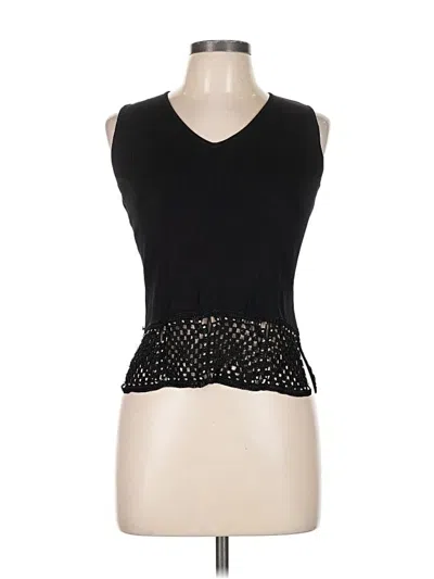 Pre-owned Joseph A Cardigan Sweater In Black