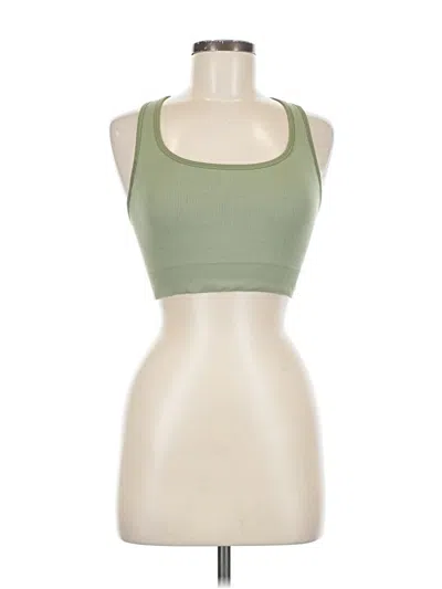 Pre-owned Athleta Sports Bra In Green