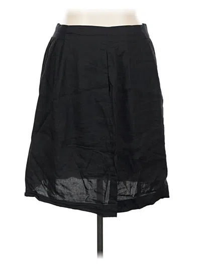 Pre-owned Lafayette 148 Casual Skirt In Black