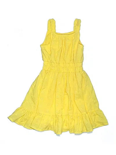 Pre-owned Habitual Kids' Dress In Yellow