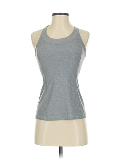 Pre-owned Lululemon Athletica Active Tank Top In Gray