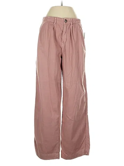 Pre-owned Free People Casual Pants In Orange