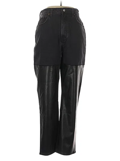 Pre-owned Abercrombie & Fitch Jeans In Black