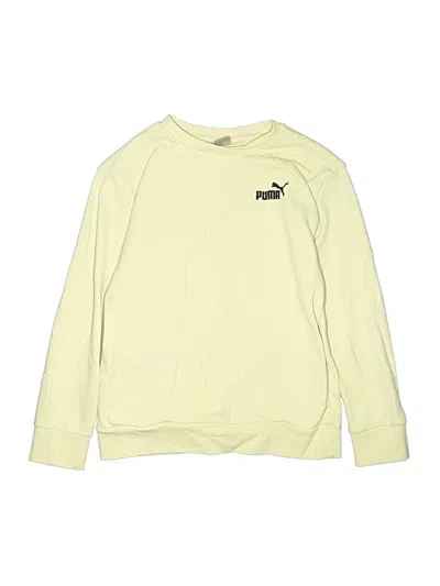 Pre-owned Puma Kids' Sweatshirt In Yellow