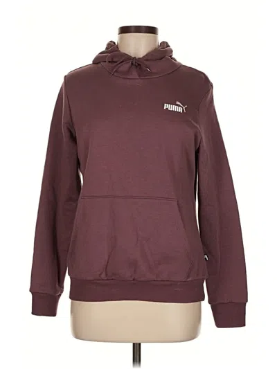 Pre-owned Puma Sweatshirt In Burgundy
