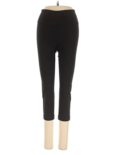 Pre-owned Lululemon Athletica Active Pants In Black