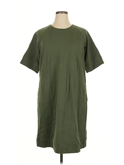 Pre-owned D&co. Casual Dress In Green
