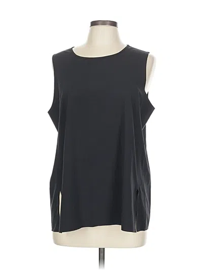 Pre-owned Athleta Sleeveless T-shirt In Black