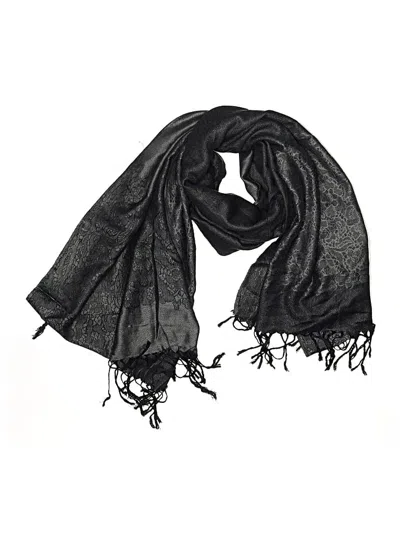 Pre-owned Unbranded Scarf In Gray