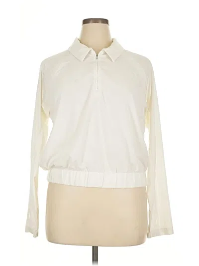 Pre-owned Athleta Jacket In White