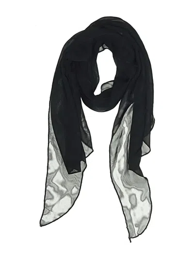 Pre-owned Unbranded Scarf In Black