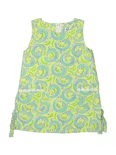Pre-owned Lilly Pulitzer Kids' Dress In Green