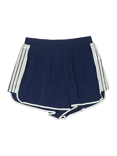 Pre-owned Queen Of Sparkles Athletic Shorts In Blue