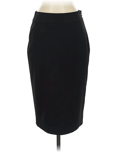 Pre-owned Ann Taylor Formal Skirt In Black