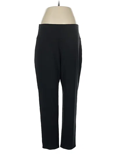 Pre-owned Jjill Active Pants In Black
