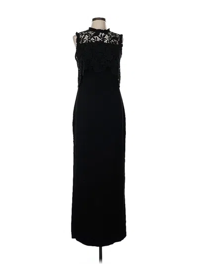 Pre-owned Shoshanna Cocktail Dress In Black