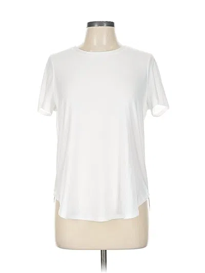Pre-owned Beyond Yoga Active T-shirt In White