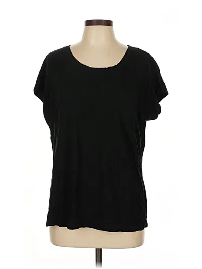 Pre-owned Gap Short Sleeve T-shirt In Black